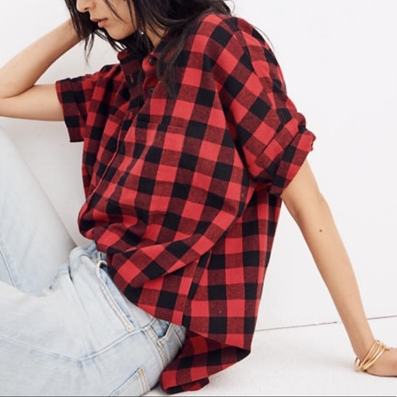 Madewell Flannel Courier Shirt - Picture 2 of 8